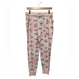 Peanuts Pink Snoopy Pajama Pants